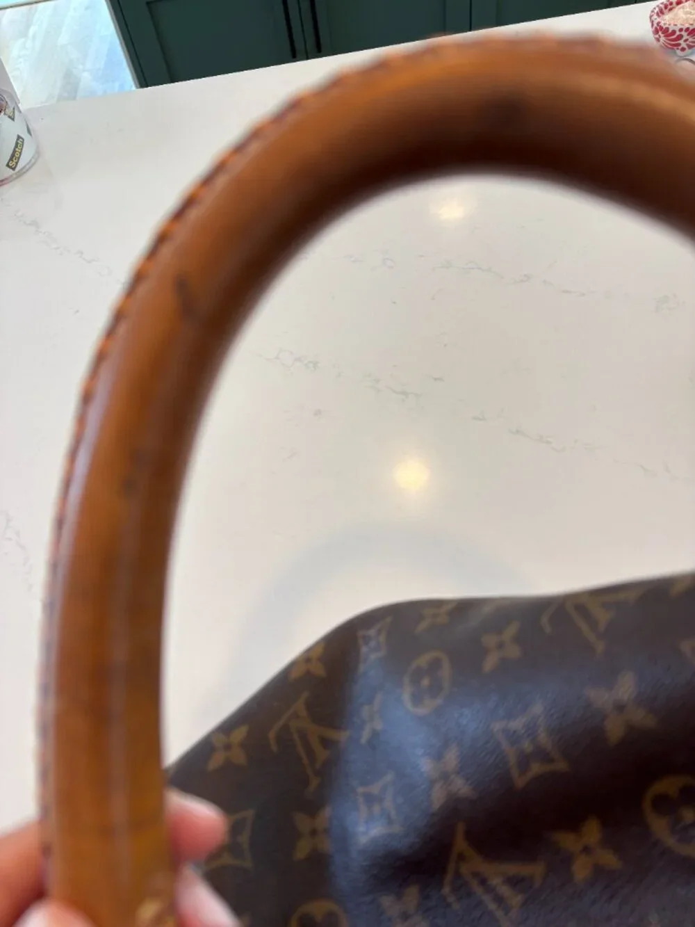 Louis Vuitton LV Monogram Artsy MM in Brown